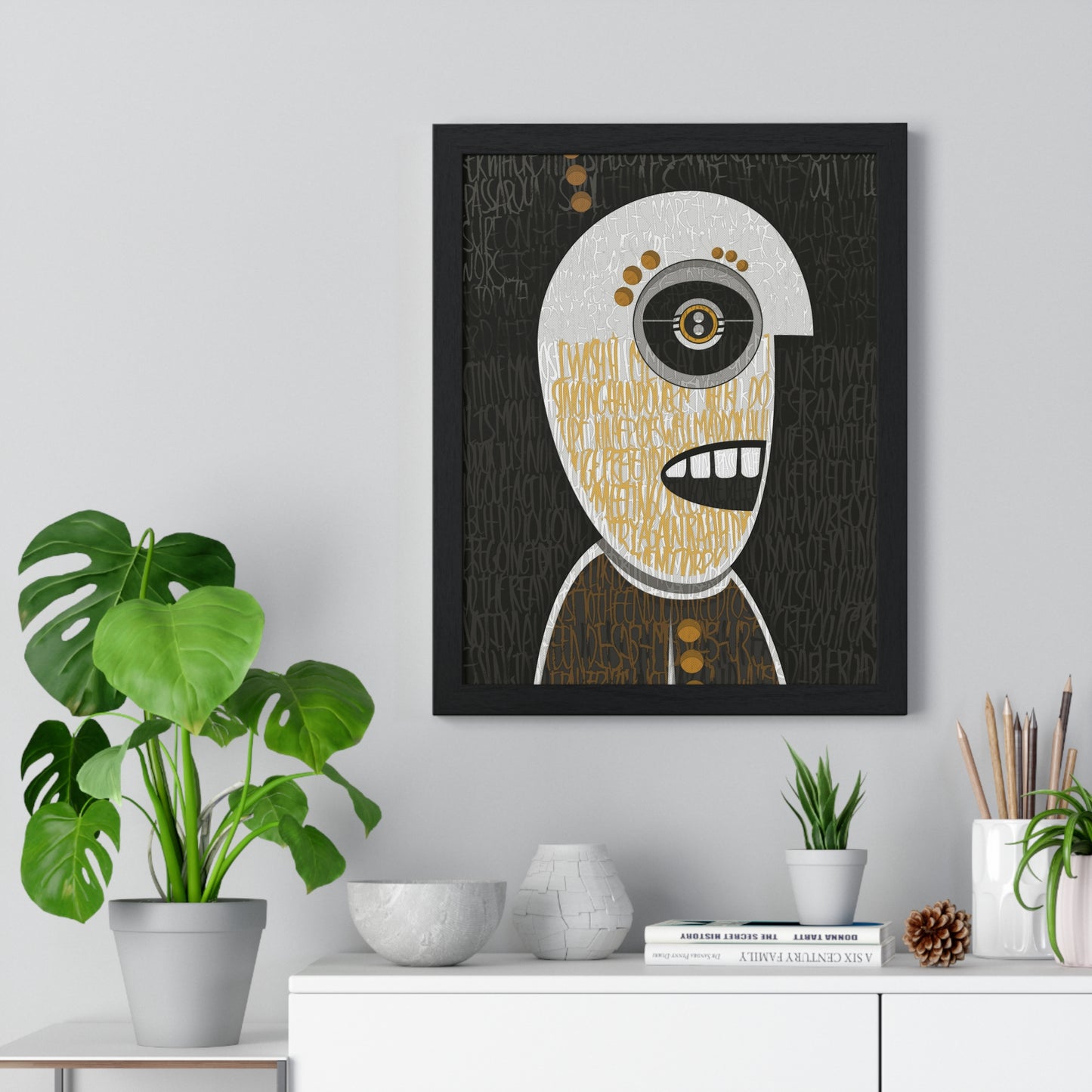 Nigel 99 - Framed Print