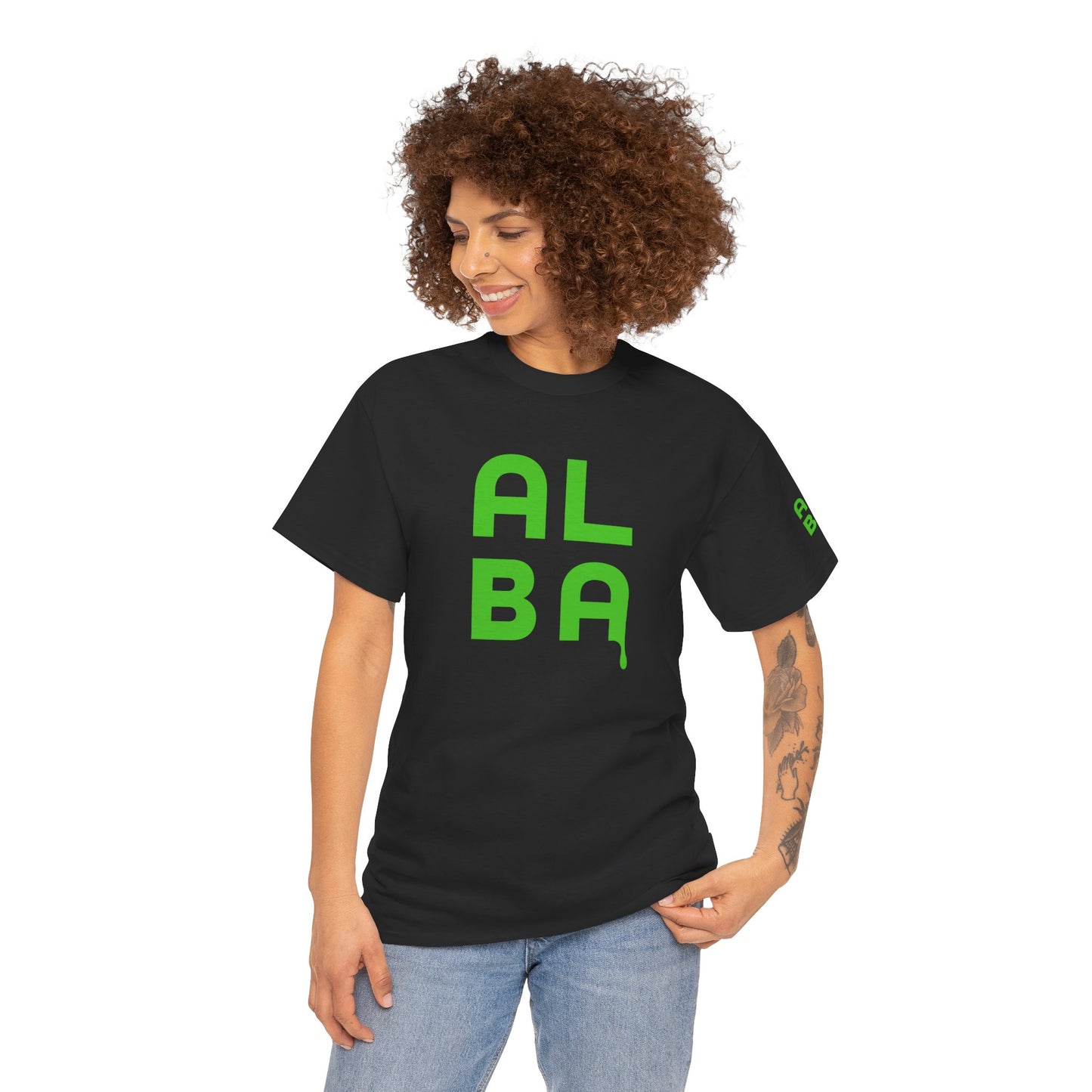 Alba Angry Cap 1 Unisex Heavy Cotton Tee