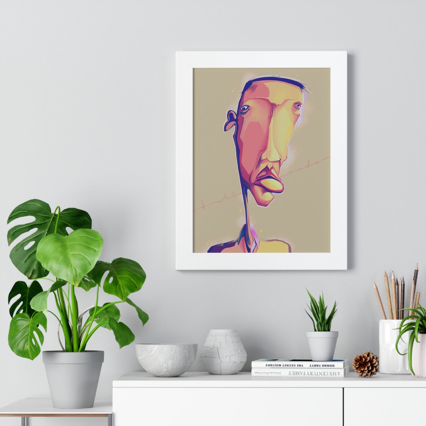 Lenard - Framed Print