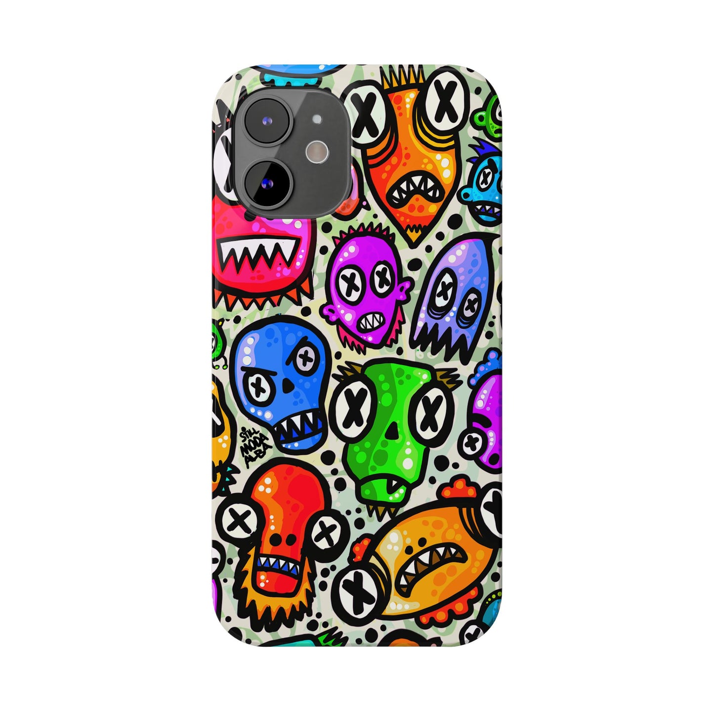 Skulls - Slim Phone Case