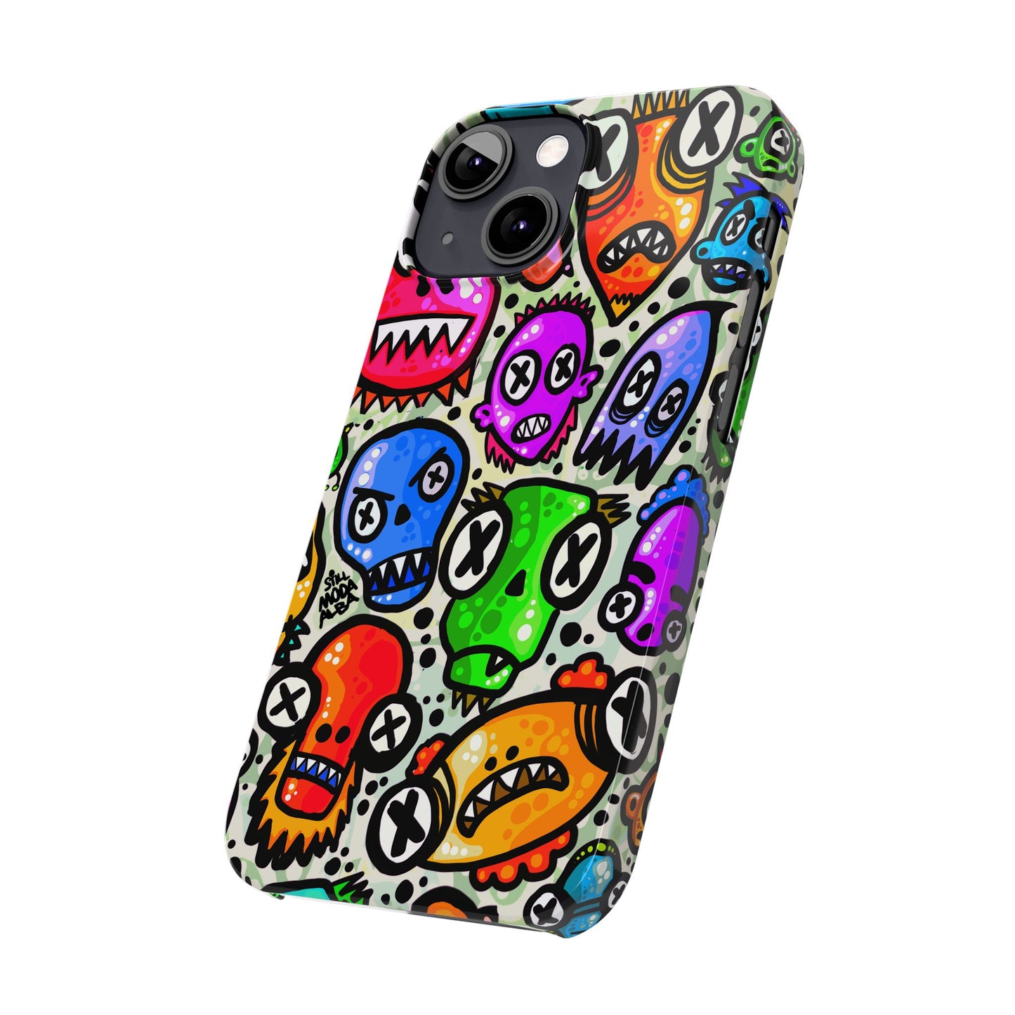 Skulls - Slim Phone Case