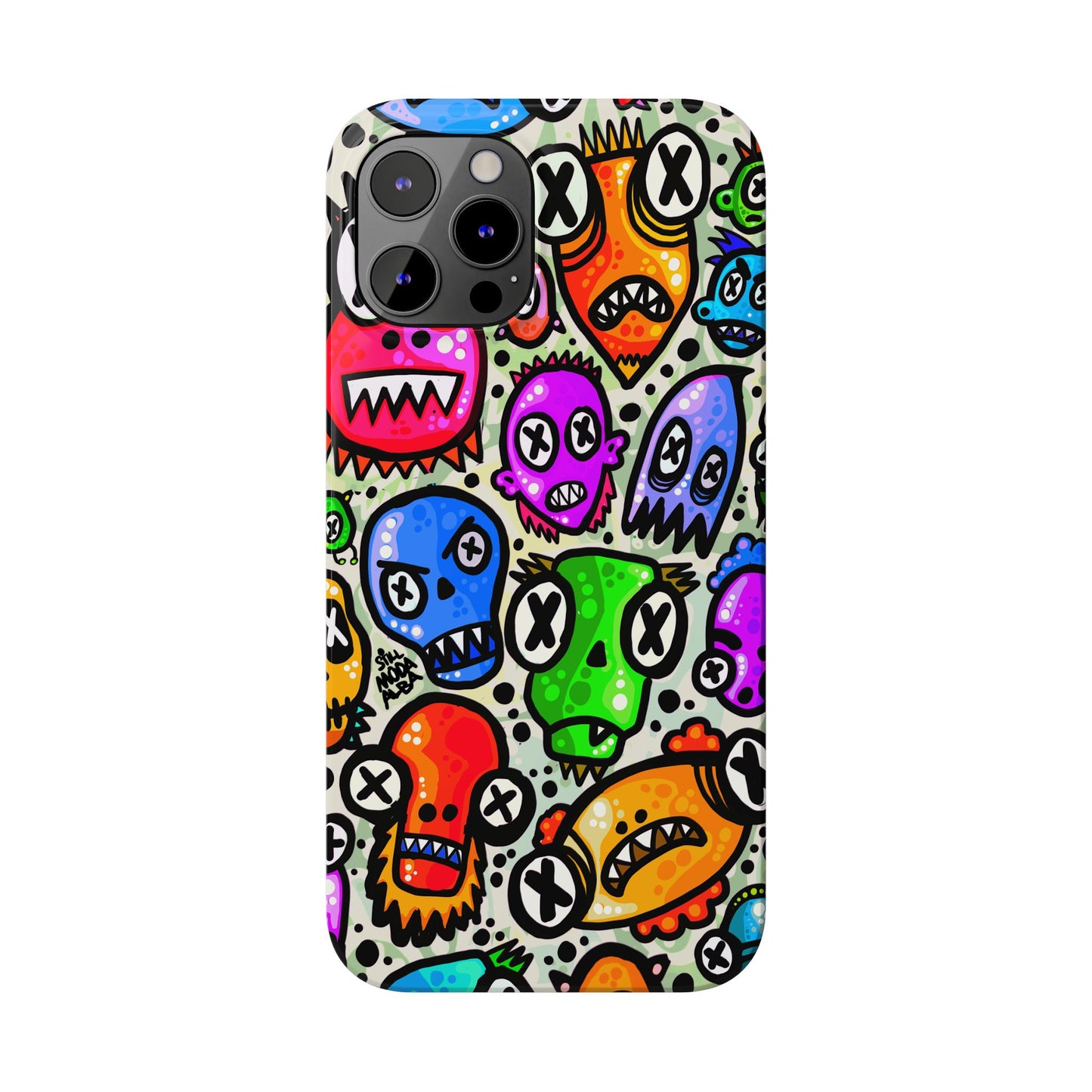 Skulls - Slim Phone Case