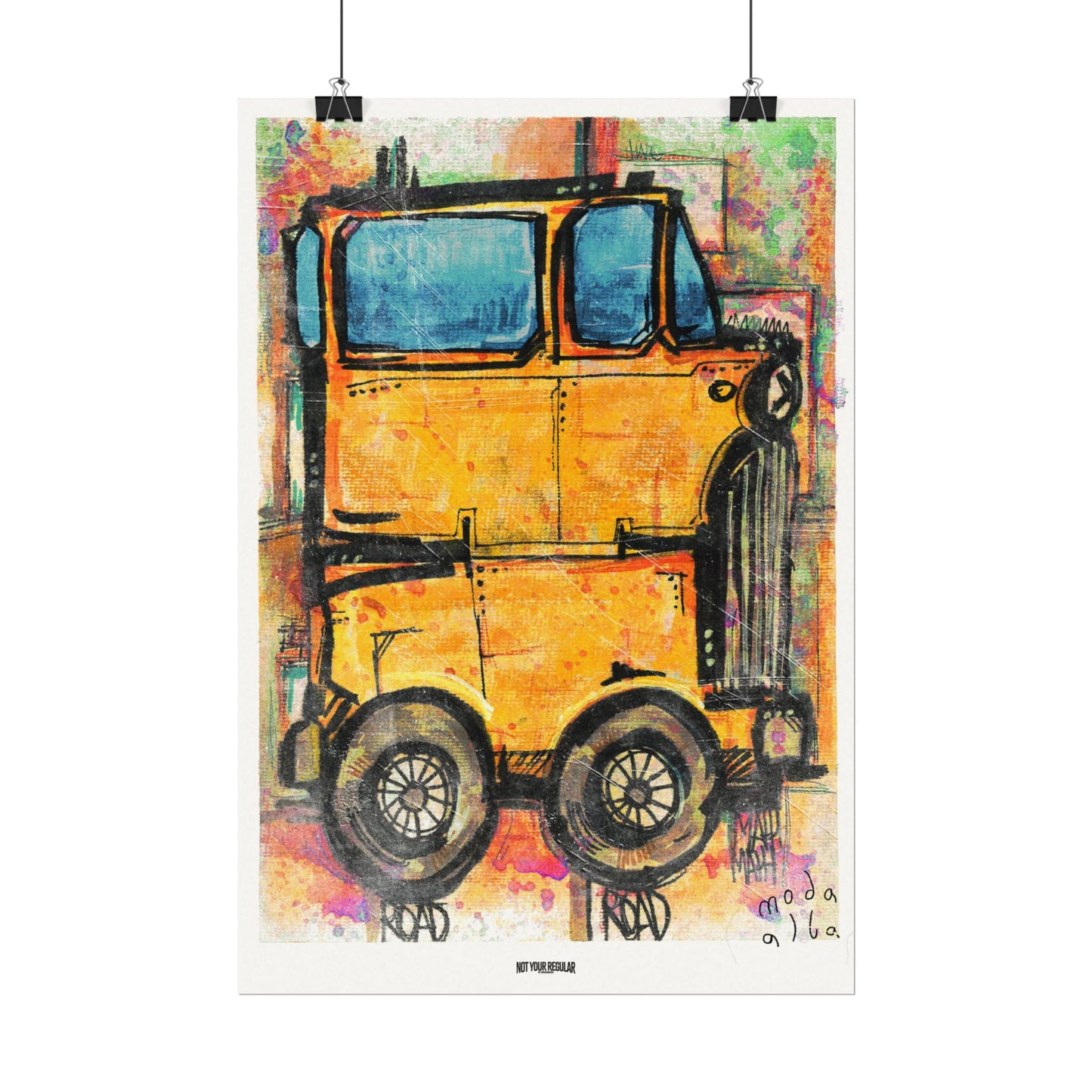 School Bus - Matte Poster