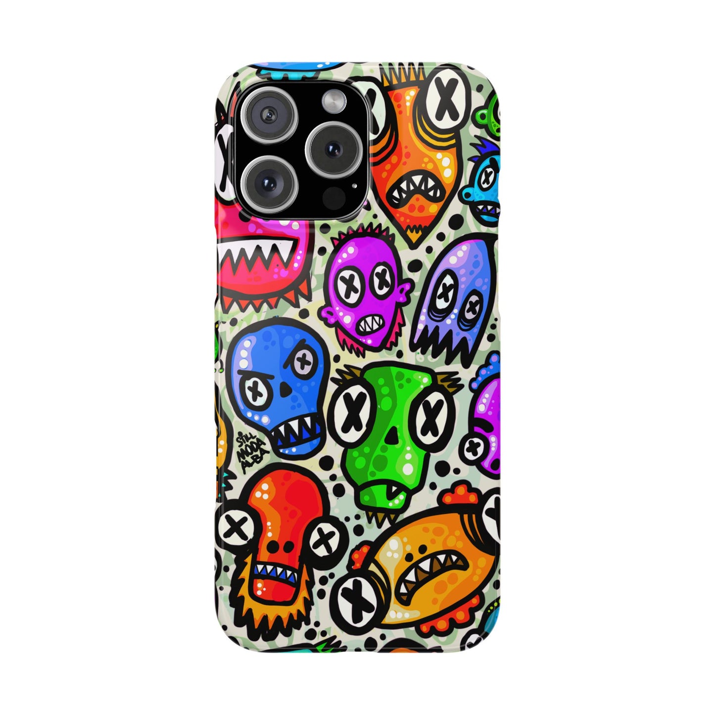 Skulls - Slim Phone Case