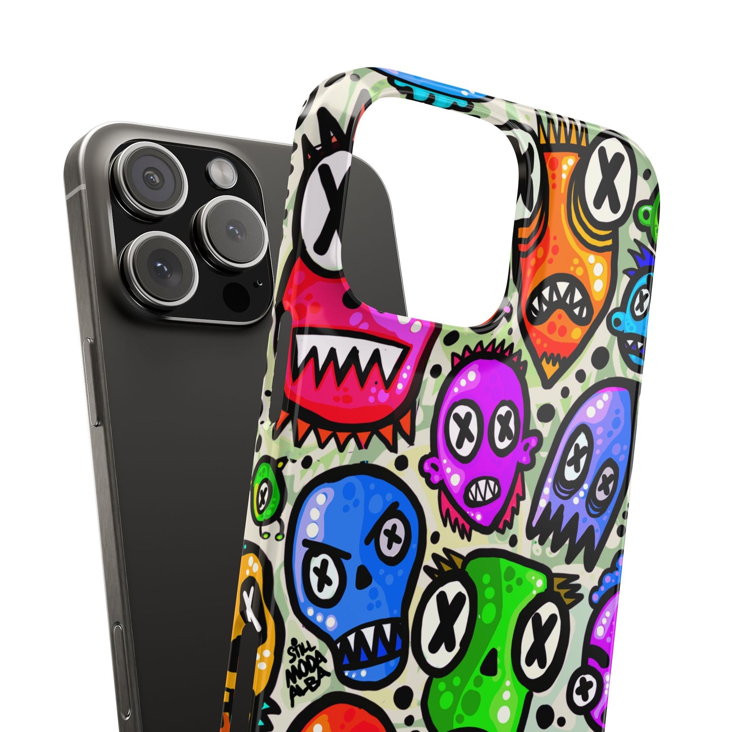 Skulls - Slim Phone Case