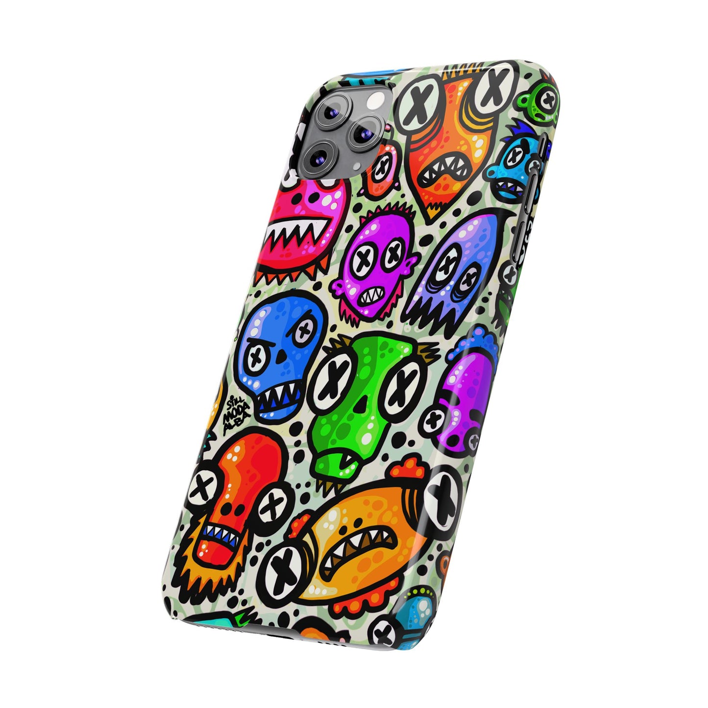 Skulls - Slim Phone Case