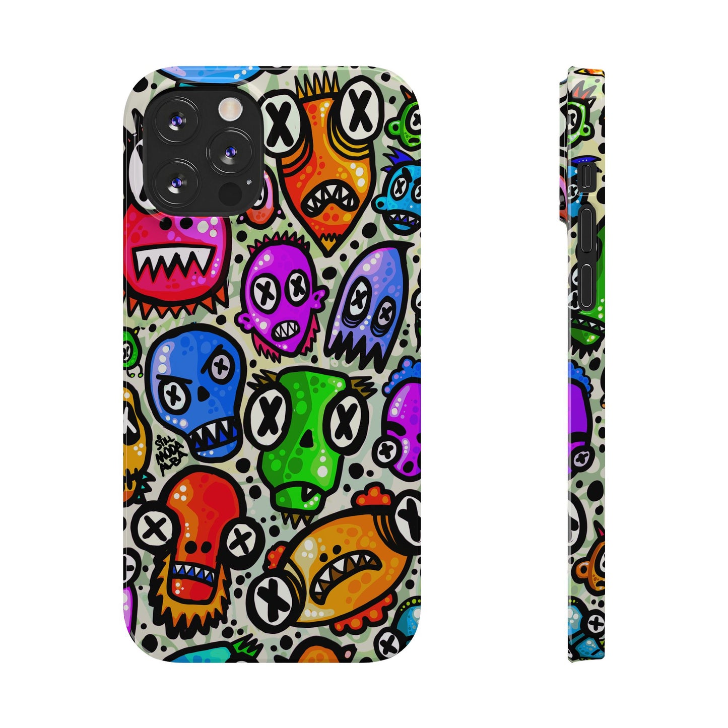 Skulls - Slim Phone Case