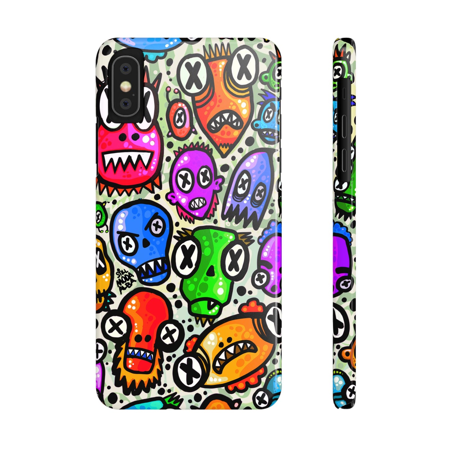 Skulls - Slim Phone Case