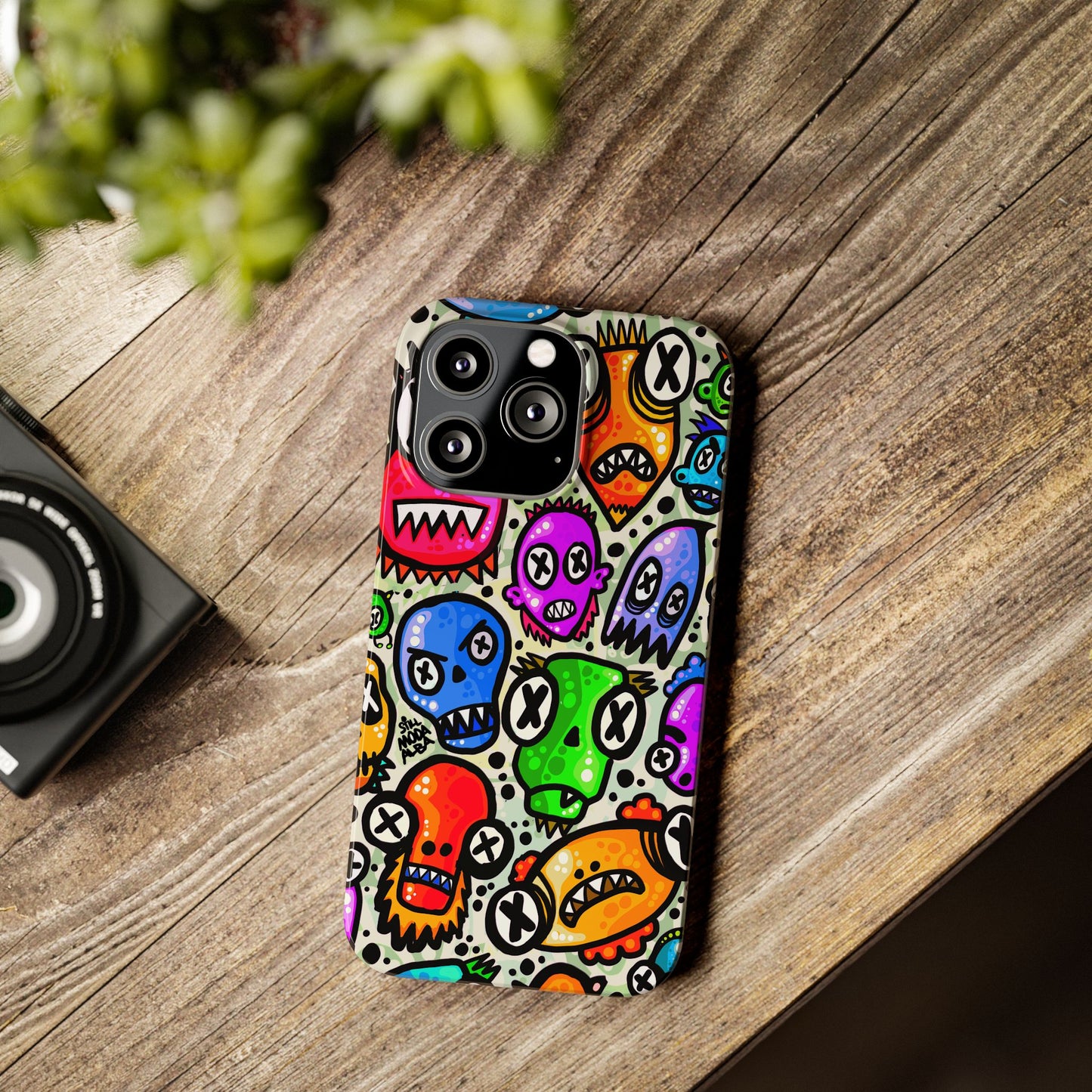 Skulls - Slim Phone Case