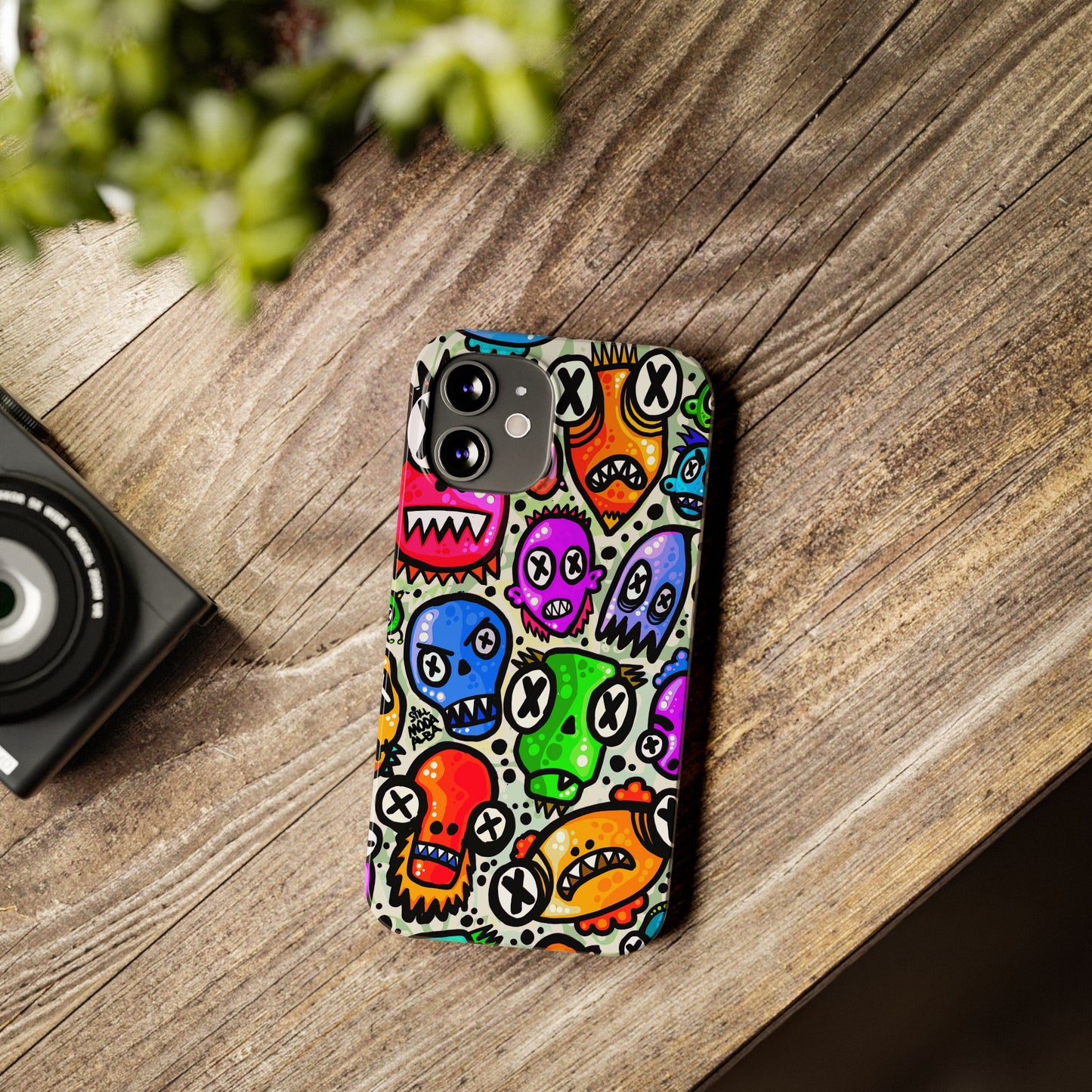 Skulls - Slim Phone Case