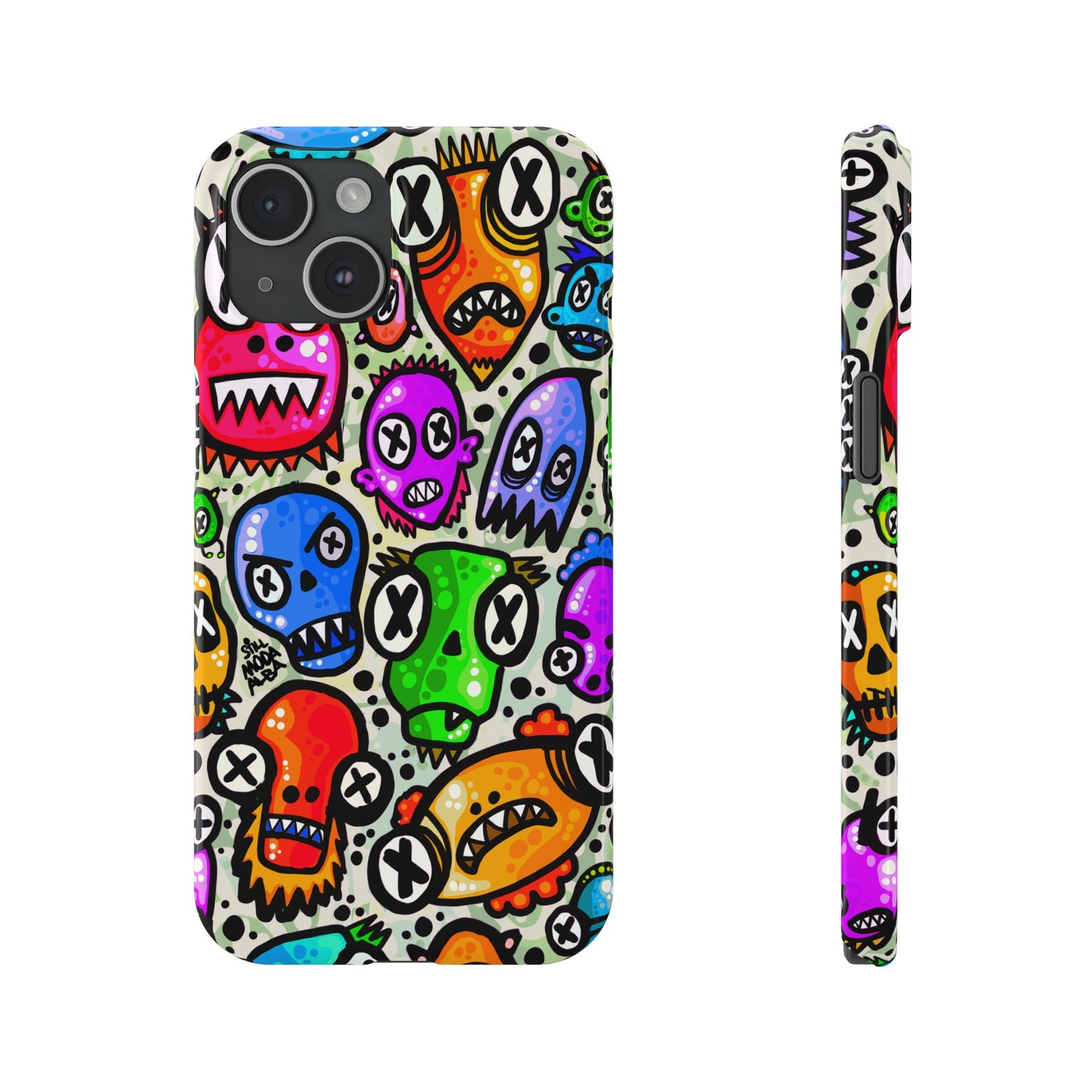 Skulls - Slim Phone Case