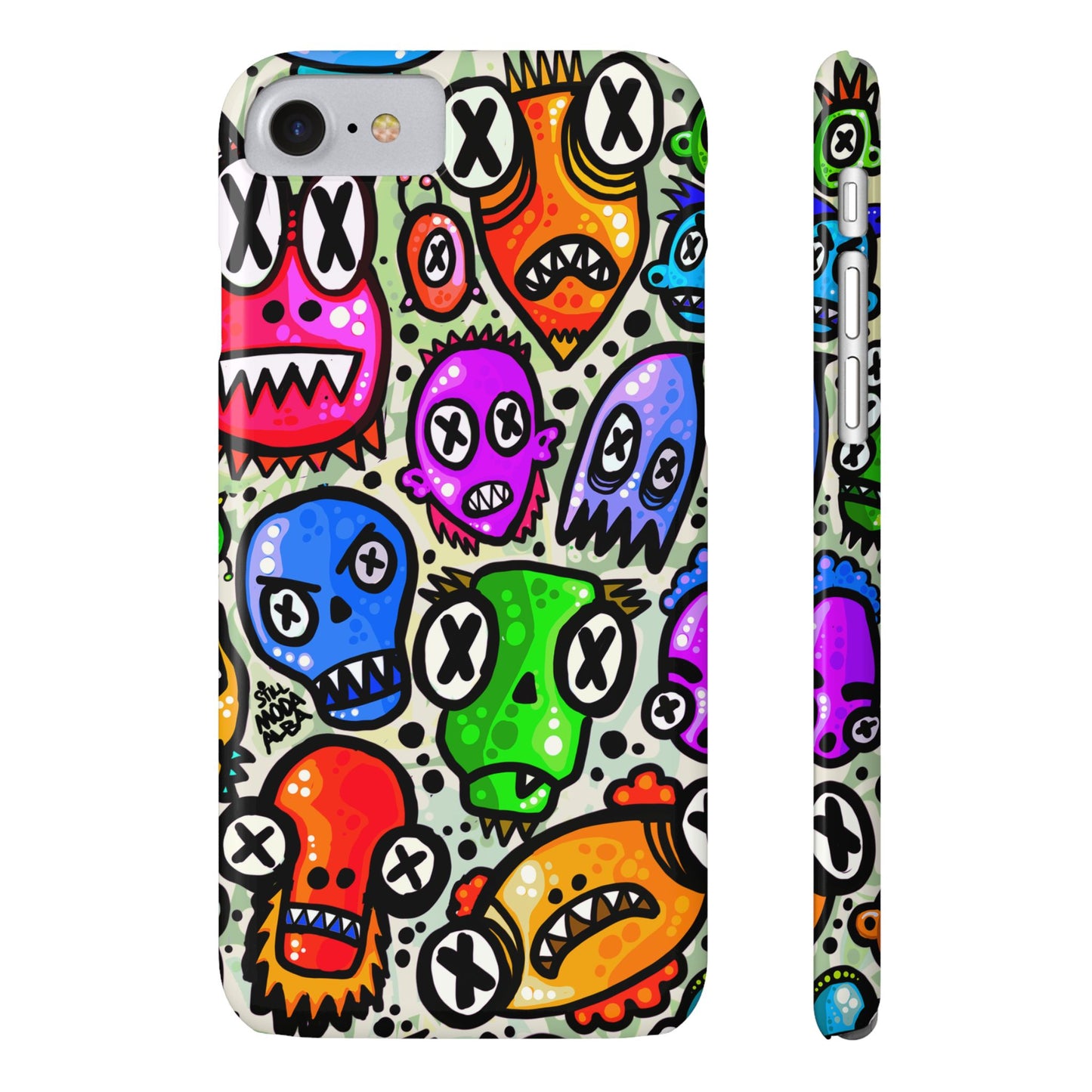 Skulls - Slim Phone Case