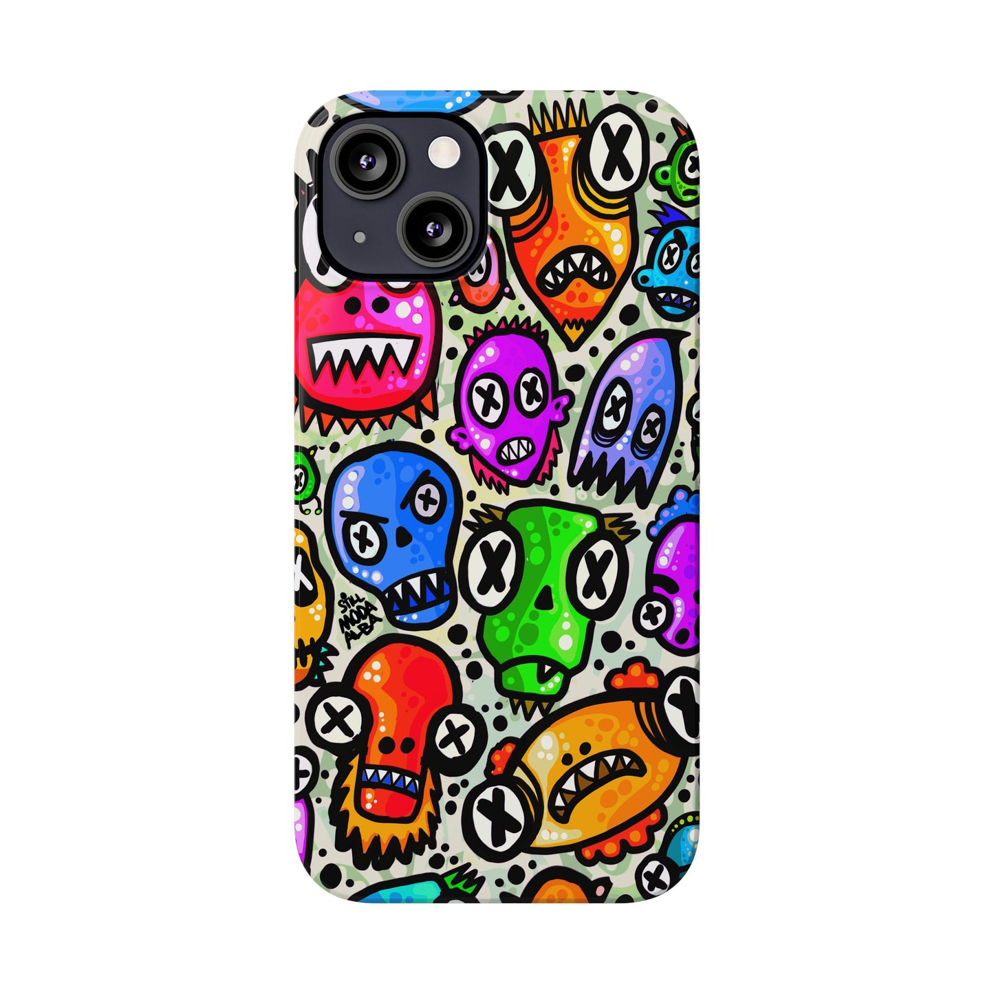 Skulls - Slim Phone Case