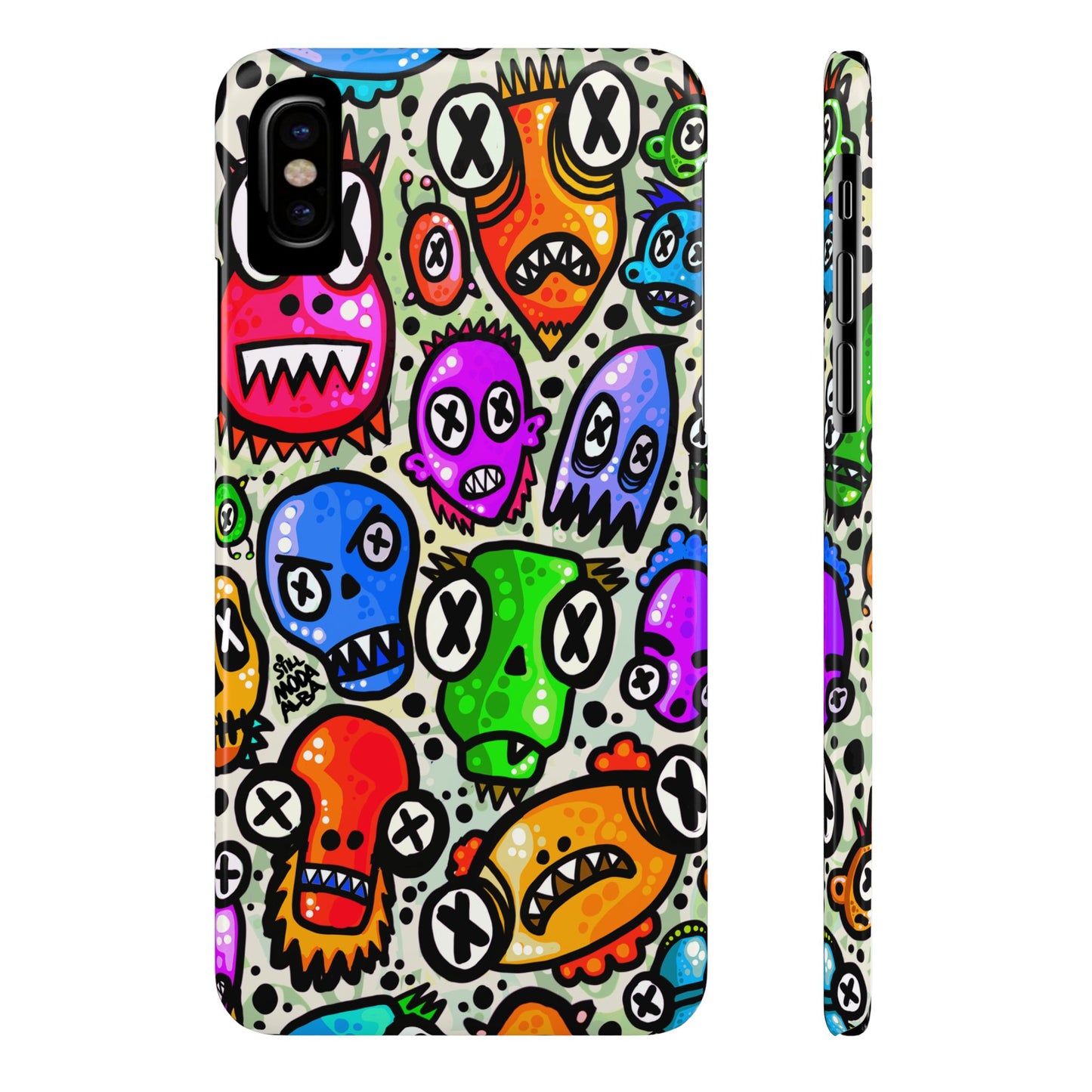 Skulls - Slim Phone Case