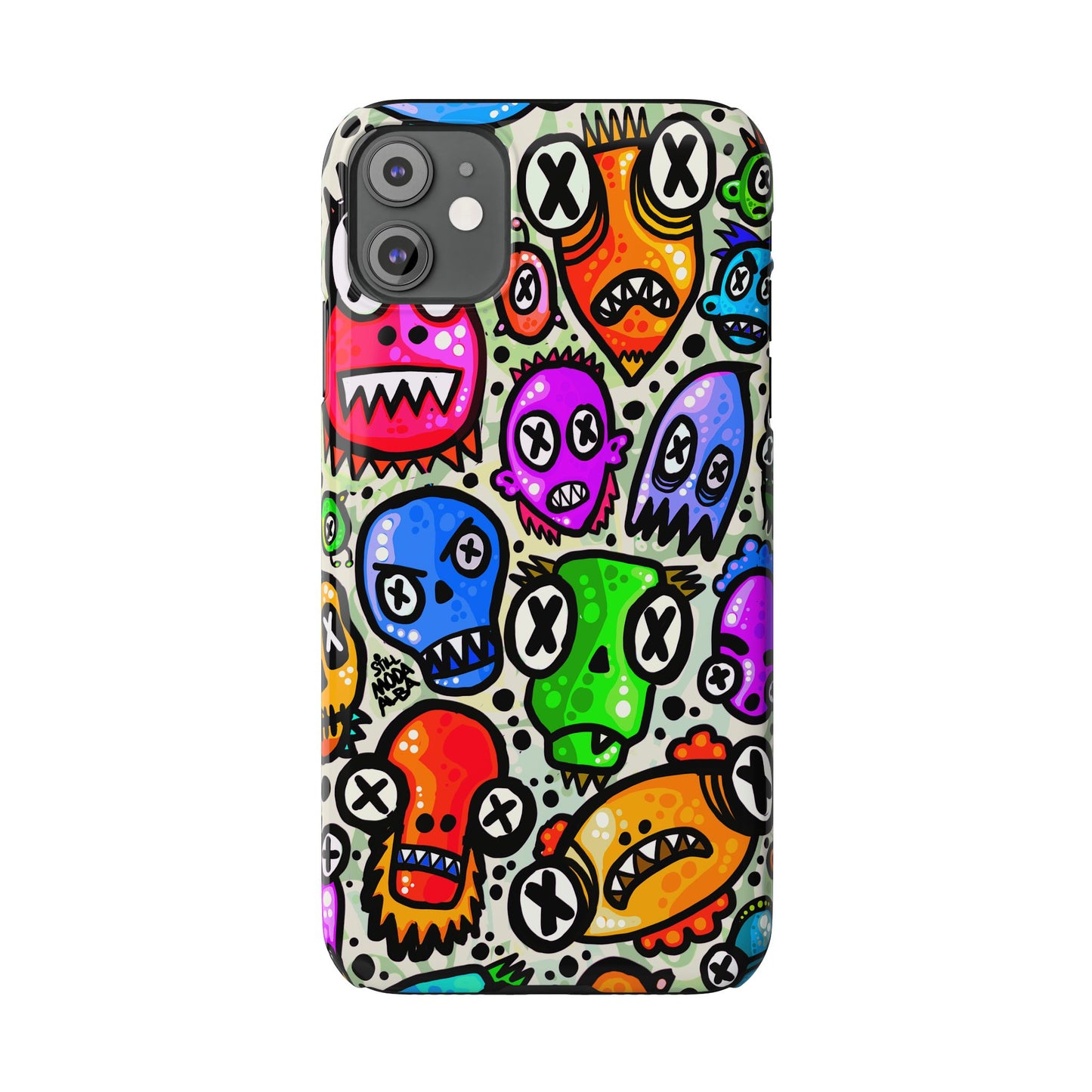 Skulls - Slim Phone Case