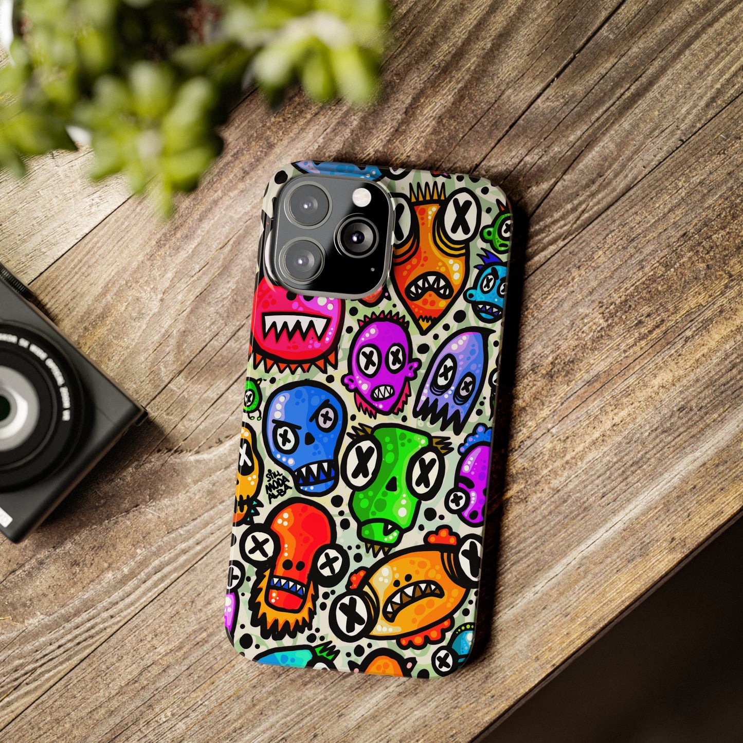 Skulls - Slim Phone Case