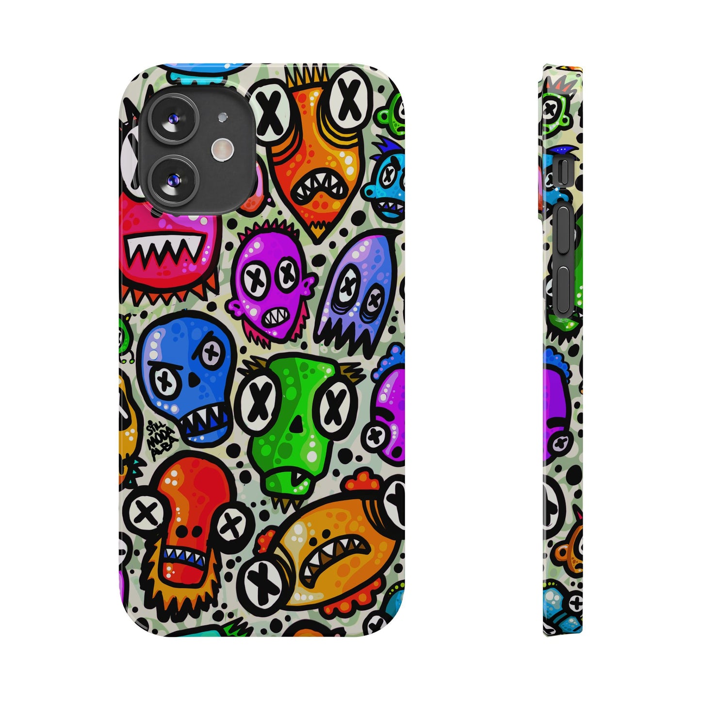 Skulls - Slim Phone Case