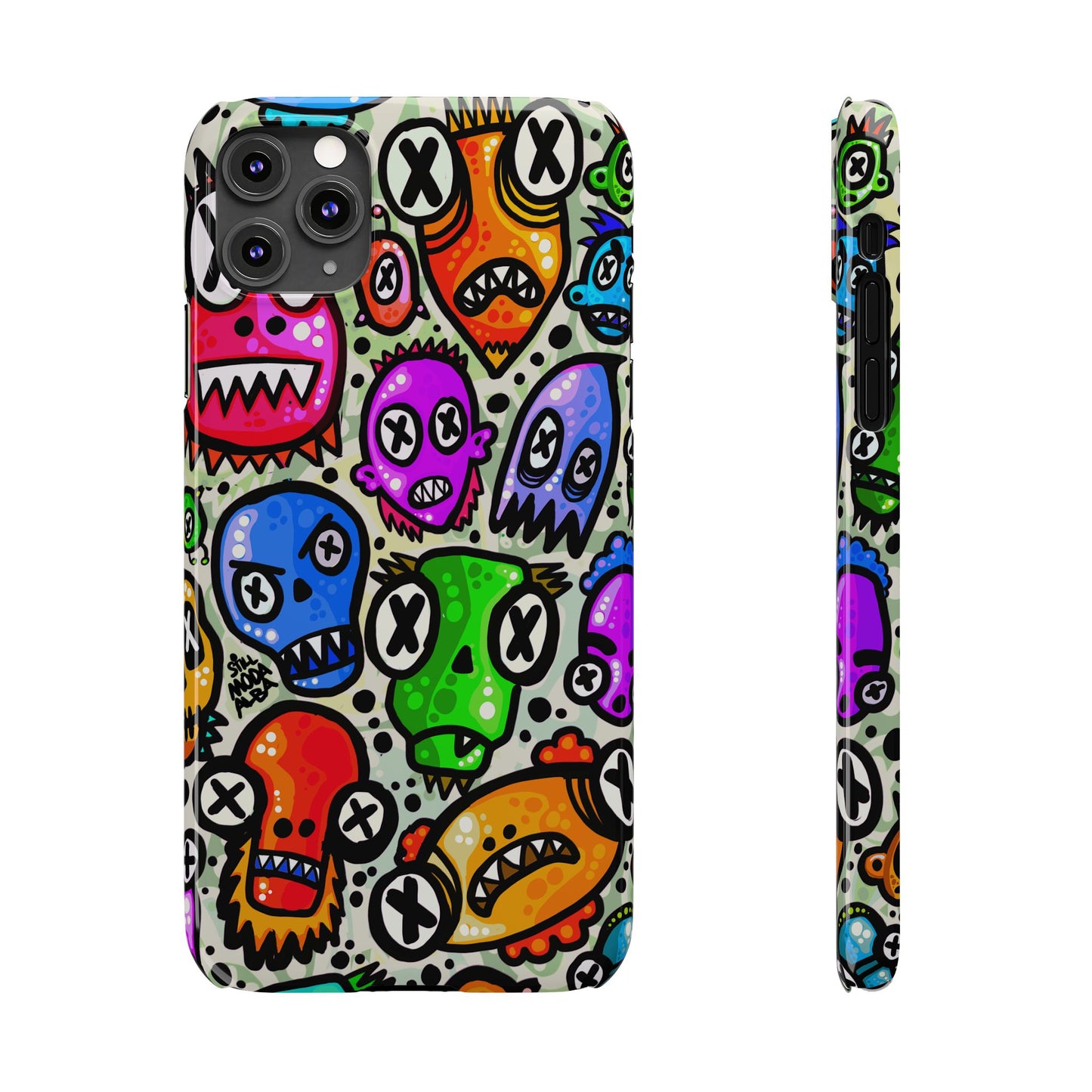 Skulls - Slim Phone Case