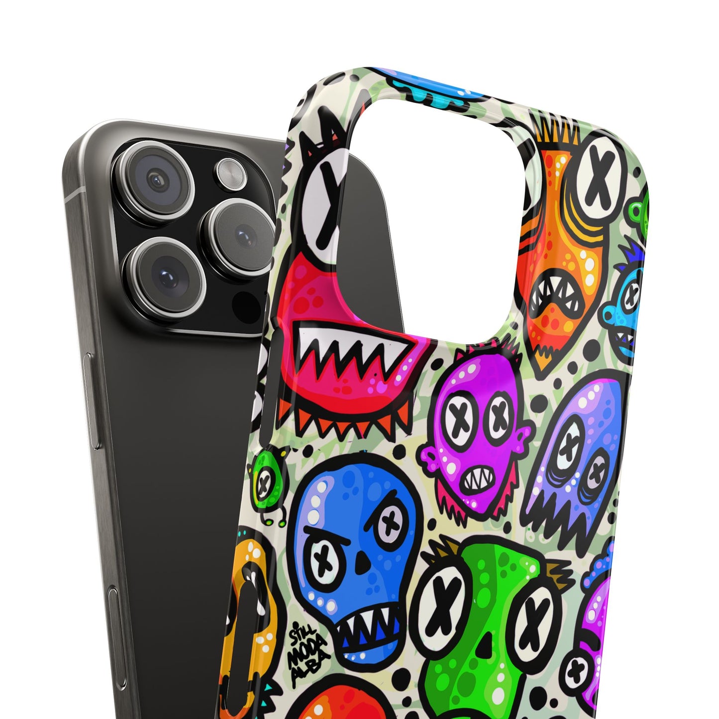 Skulls - Slim Phone Case