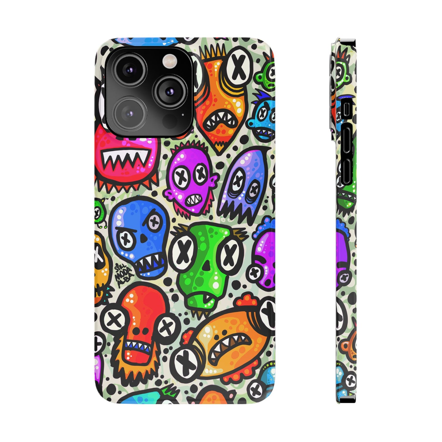 Skulls - Slim Phone Case