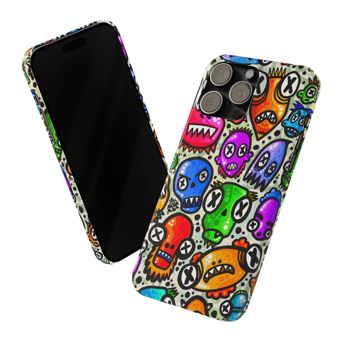 Skulls - Slim Phone Case