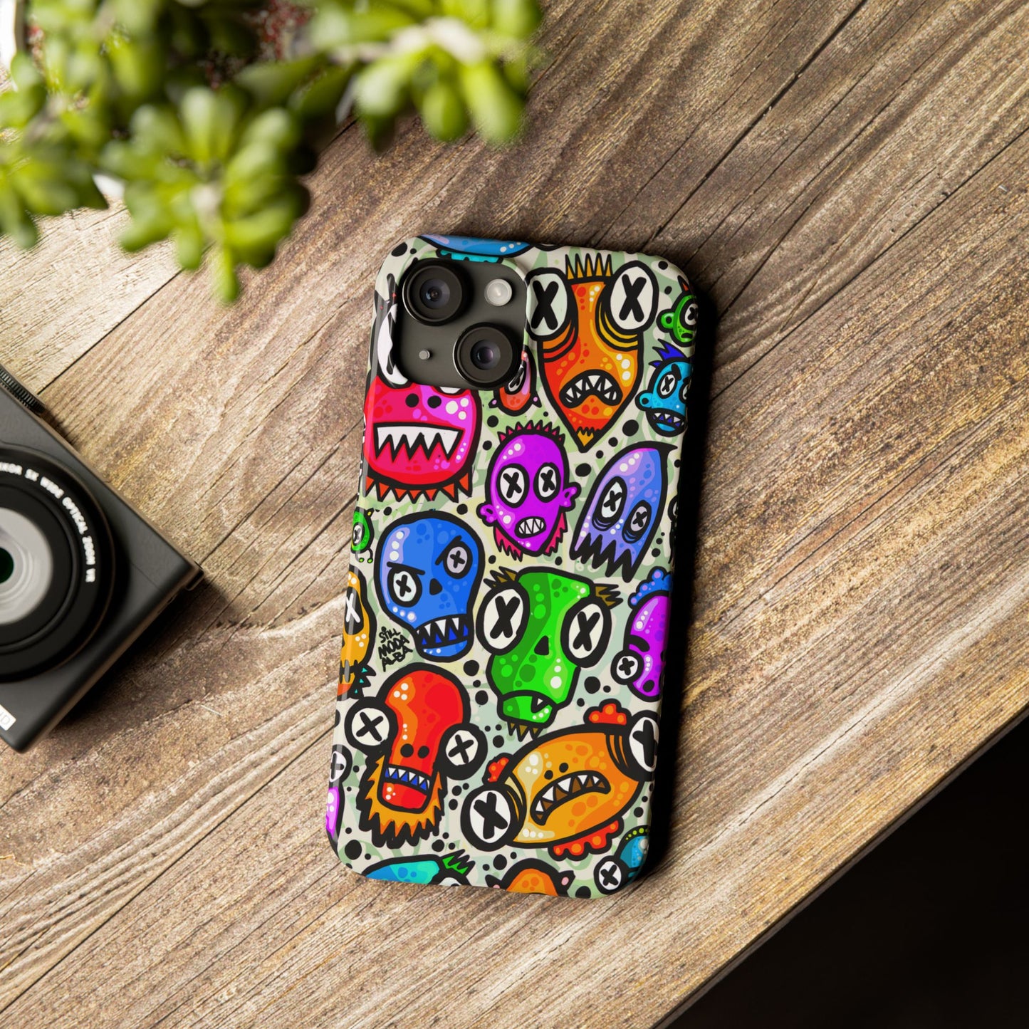 Skulls - Slim Phone Case