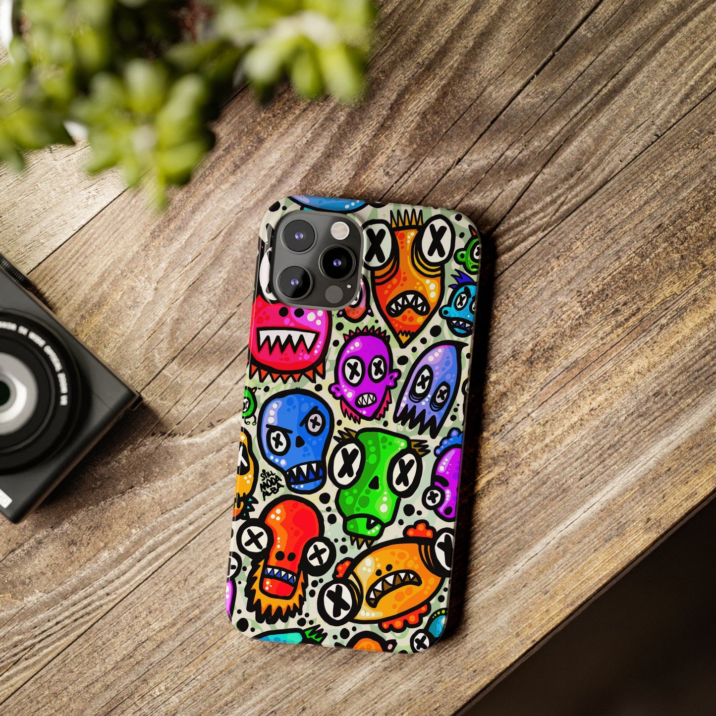 Skulls - Slim Phone Case