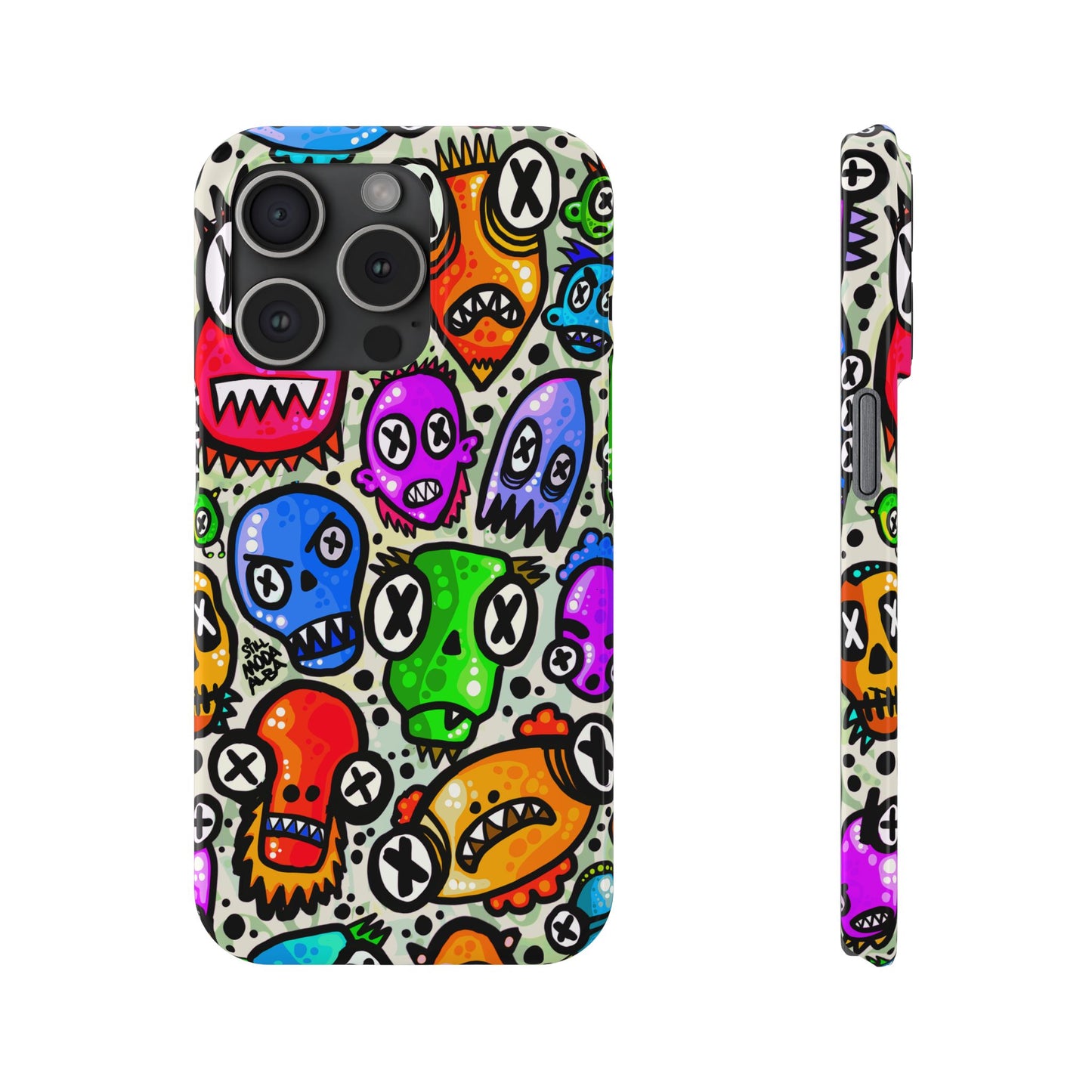 Skulls - Slim Phone Case