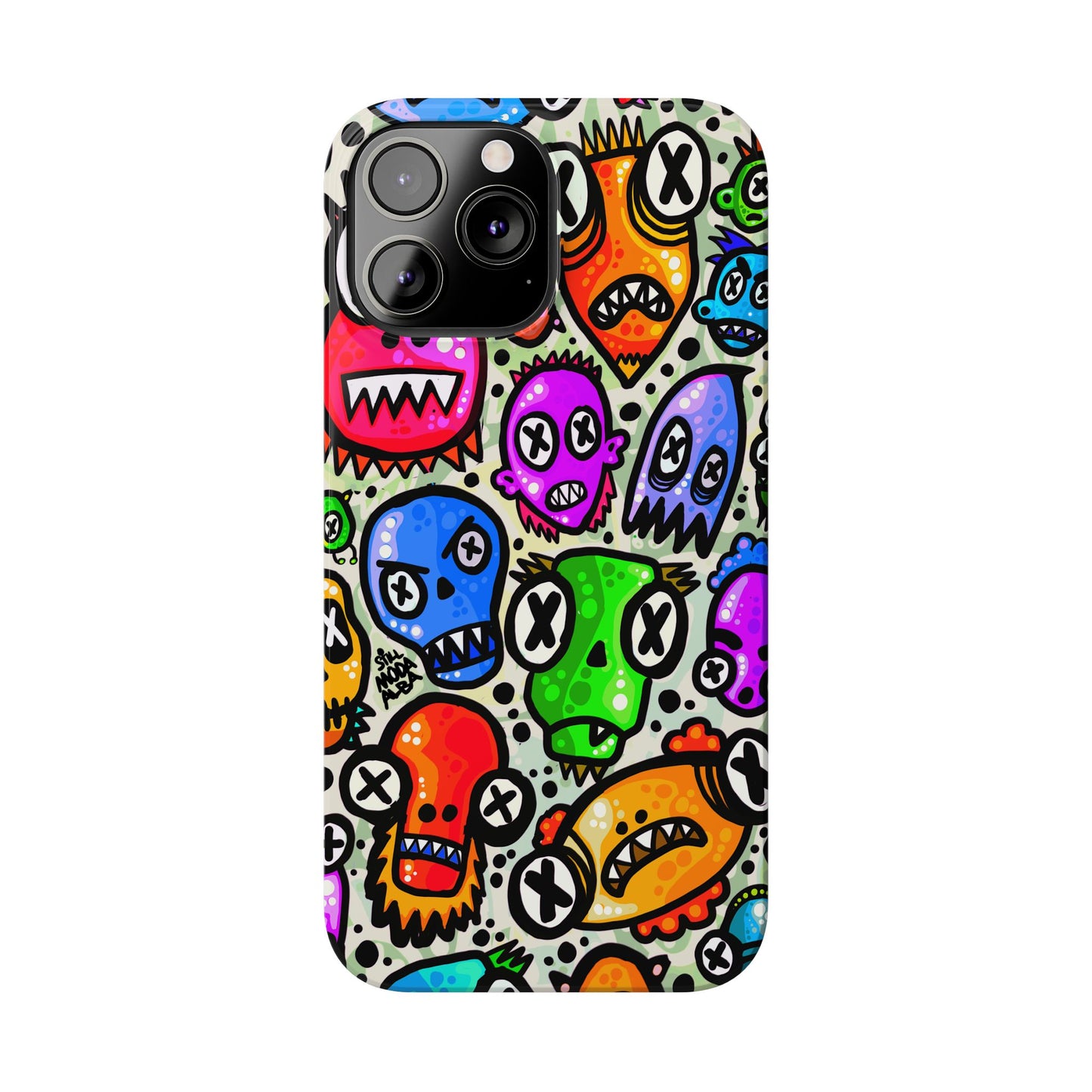 Skulls - Slim Phone Case