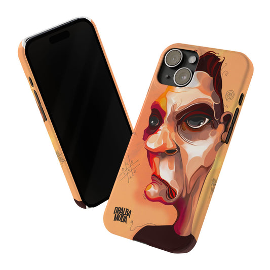 Angry Guy  - Slim Phone Case