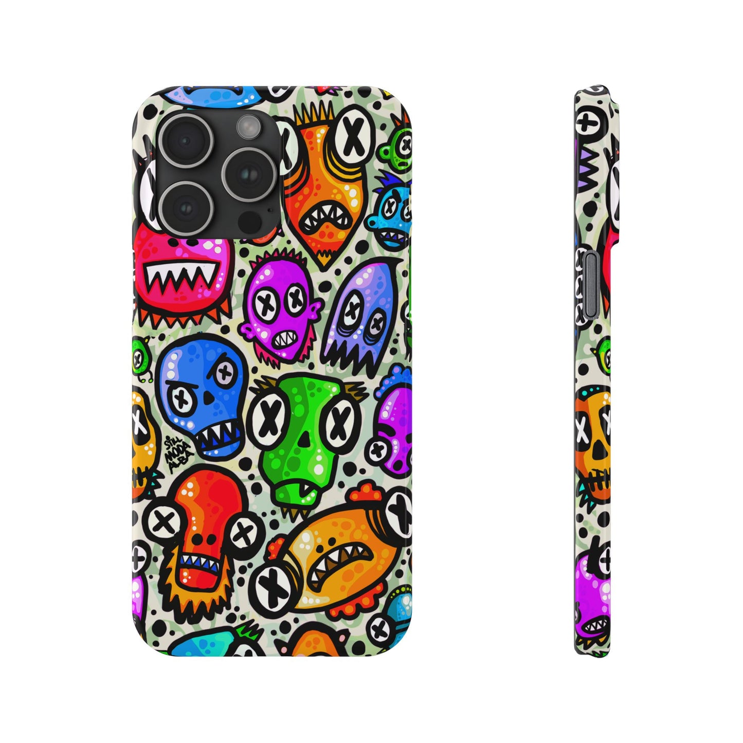 Skulls - Slim Phone Case