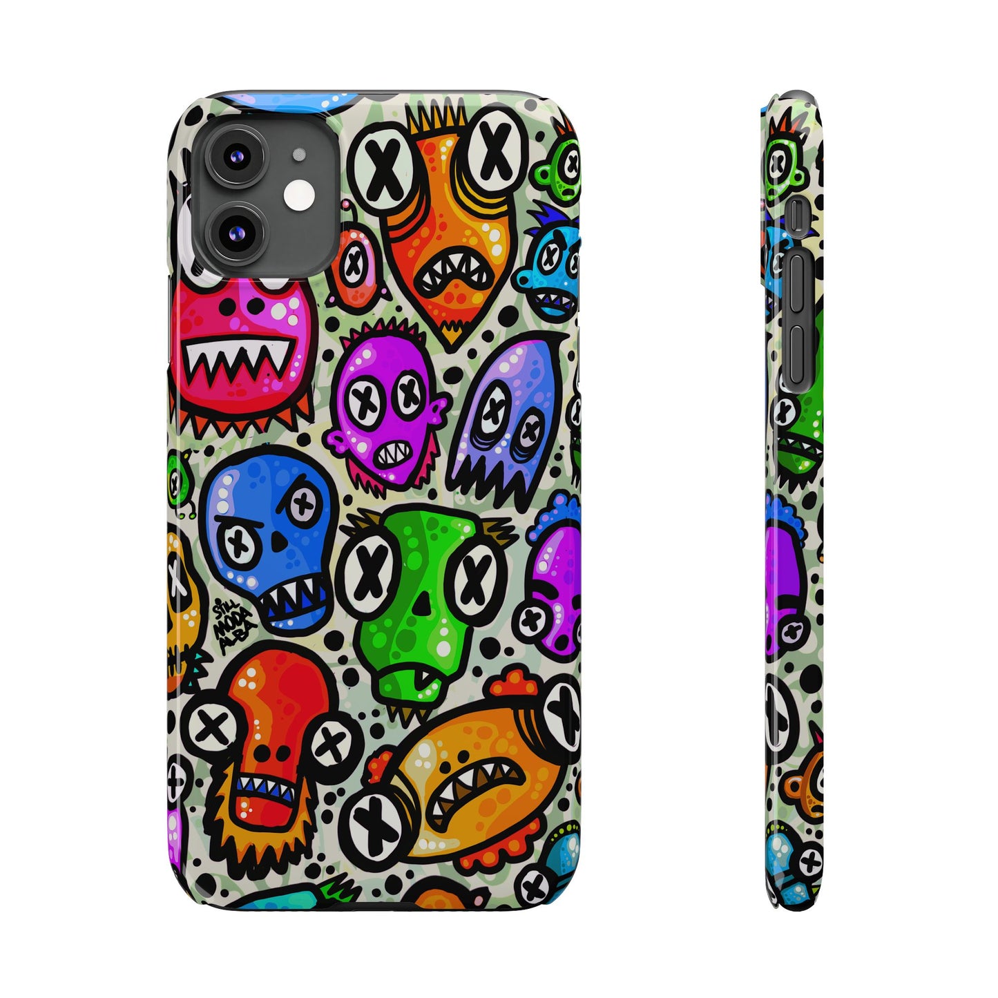 Skulls - Slim Phone Case