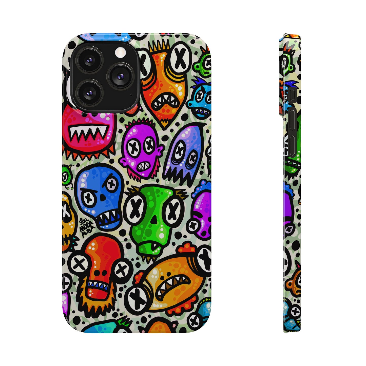 Skulls - Slim Phone Case