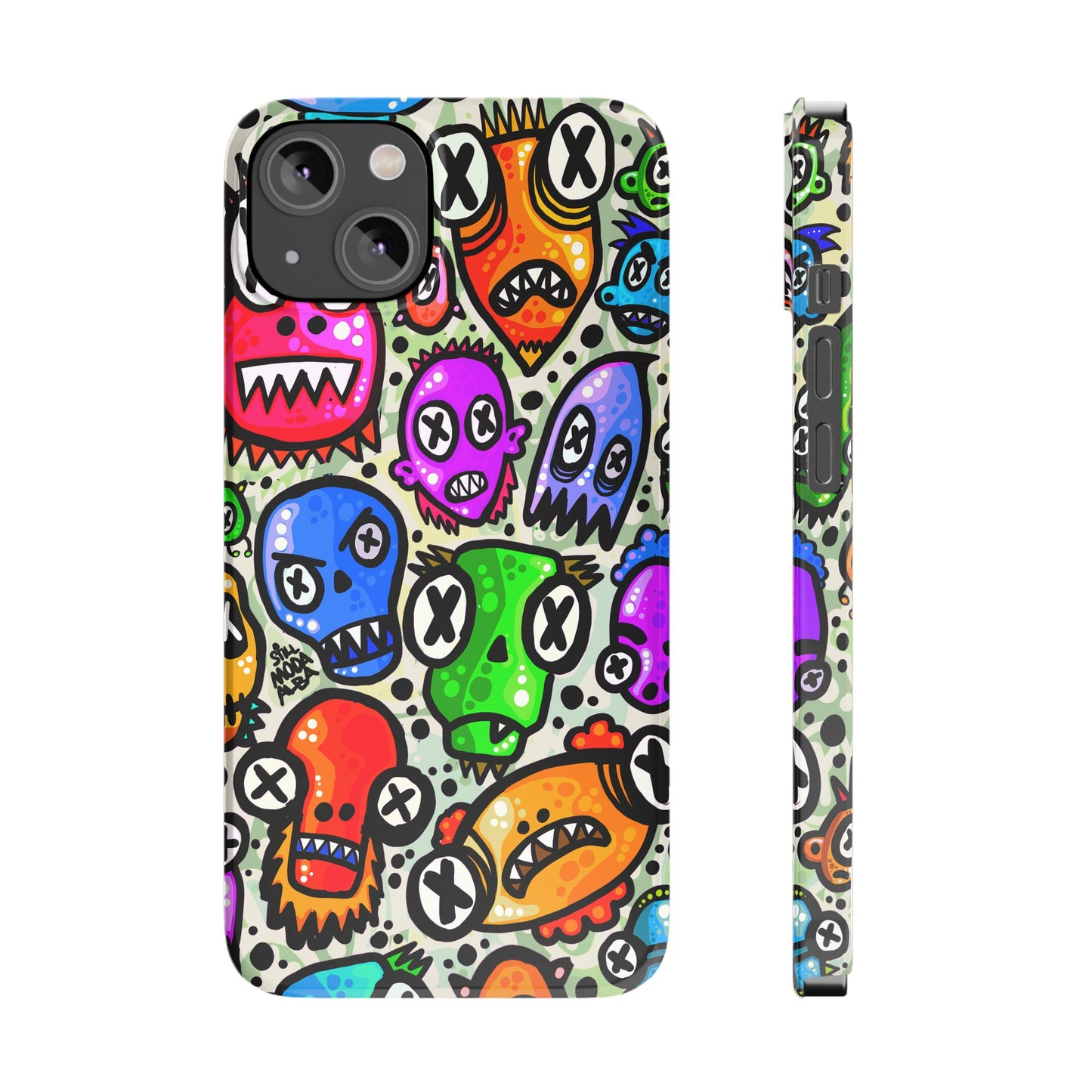 Skulls - Slim Phone Case