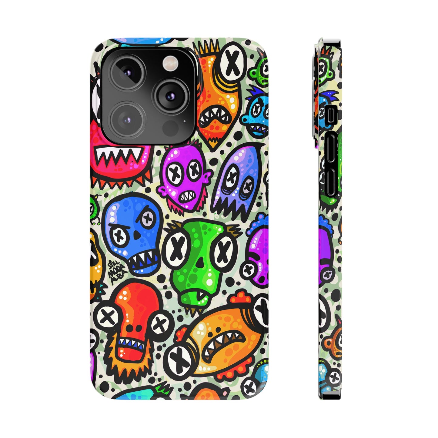 Skulls - Slim Phone Case