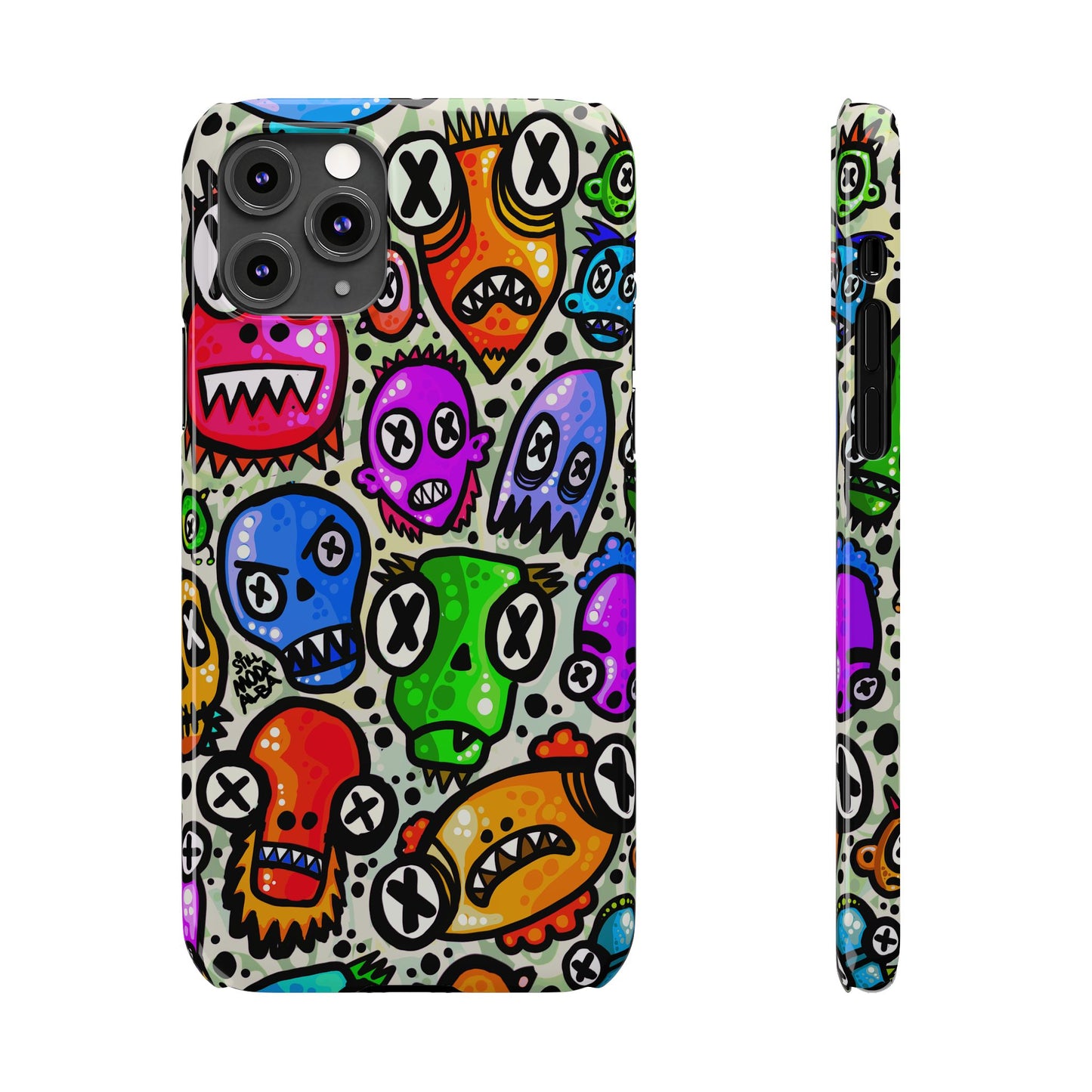 Skulls - Slim Phone Case