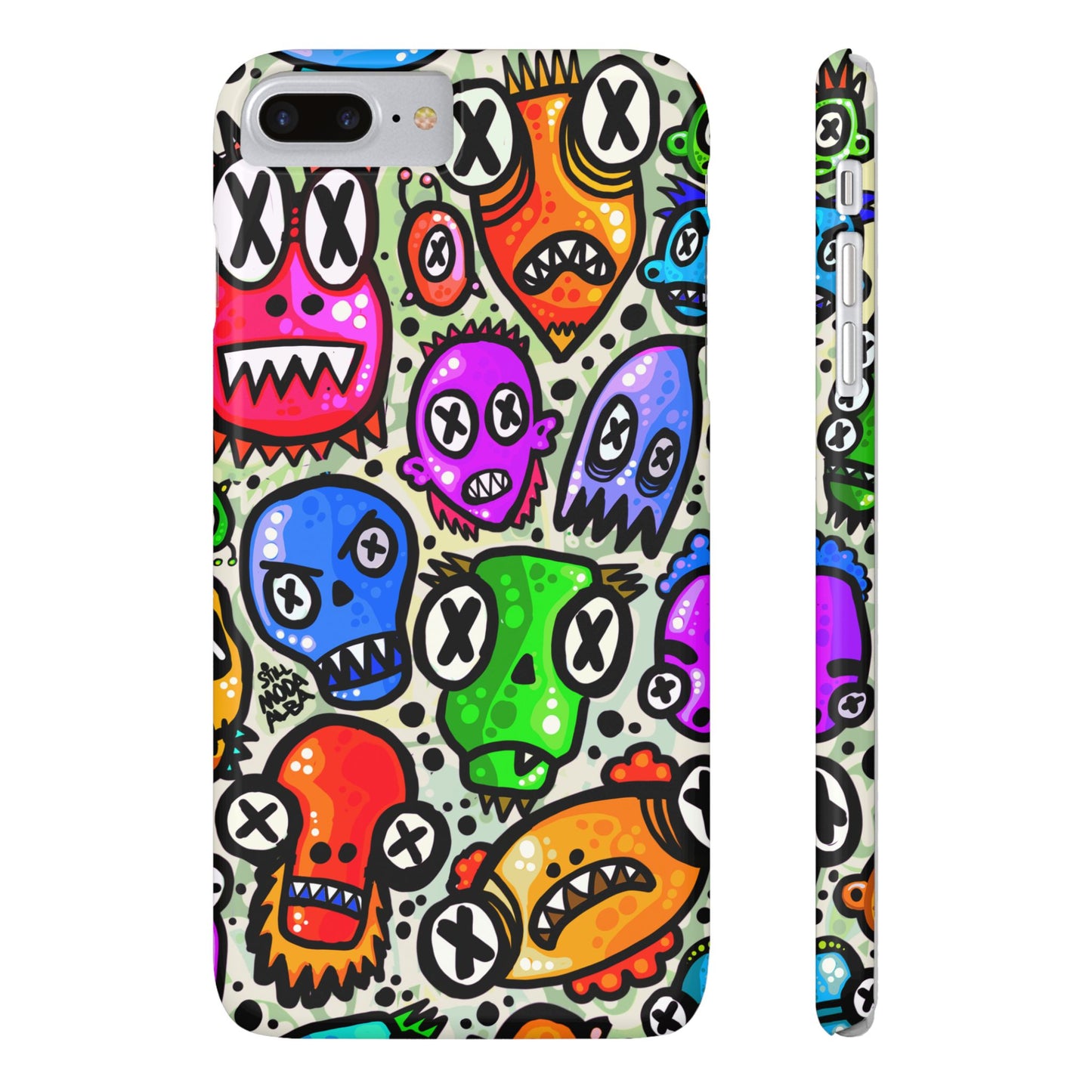 Skulls - Slim Phone Case