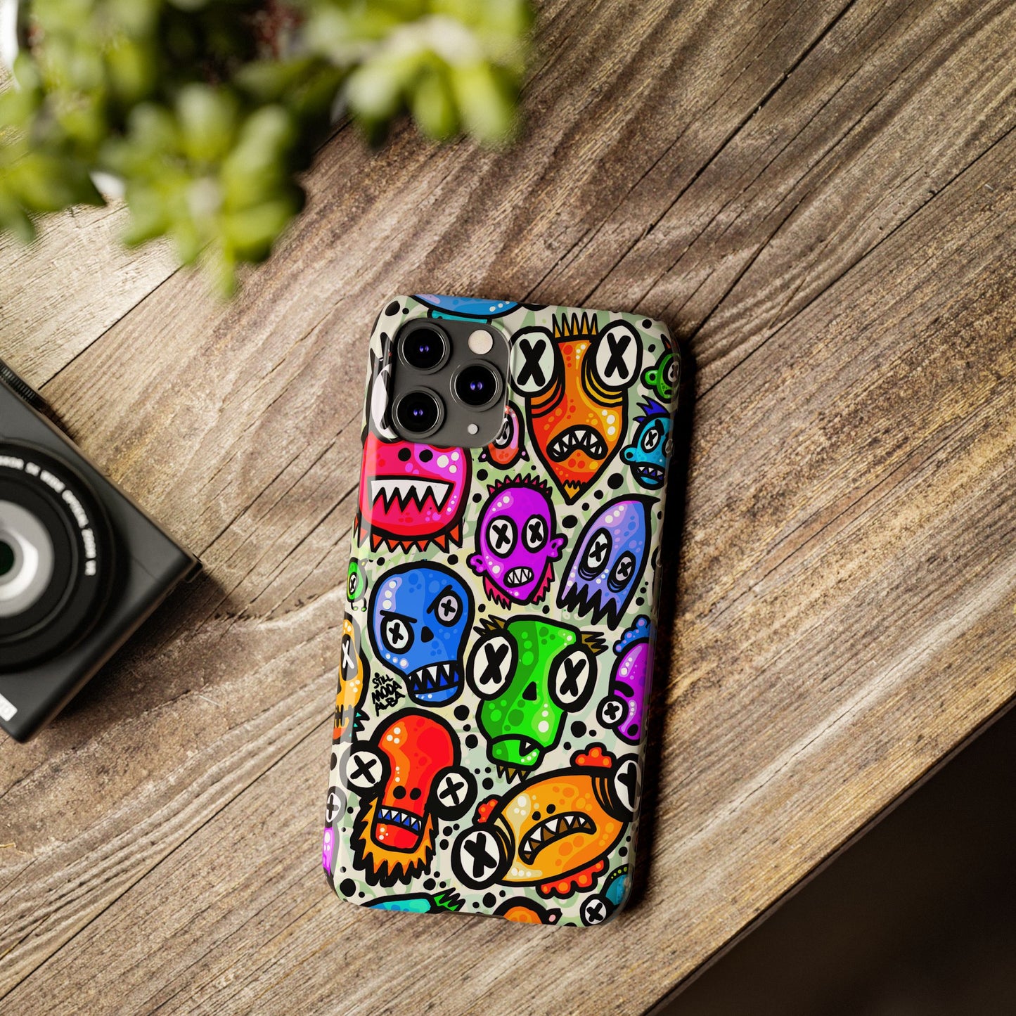 Skulls - Slim Phone Case