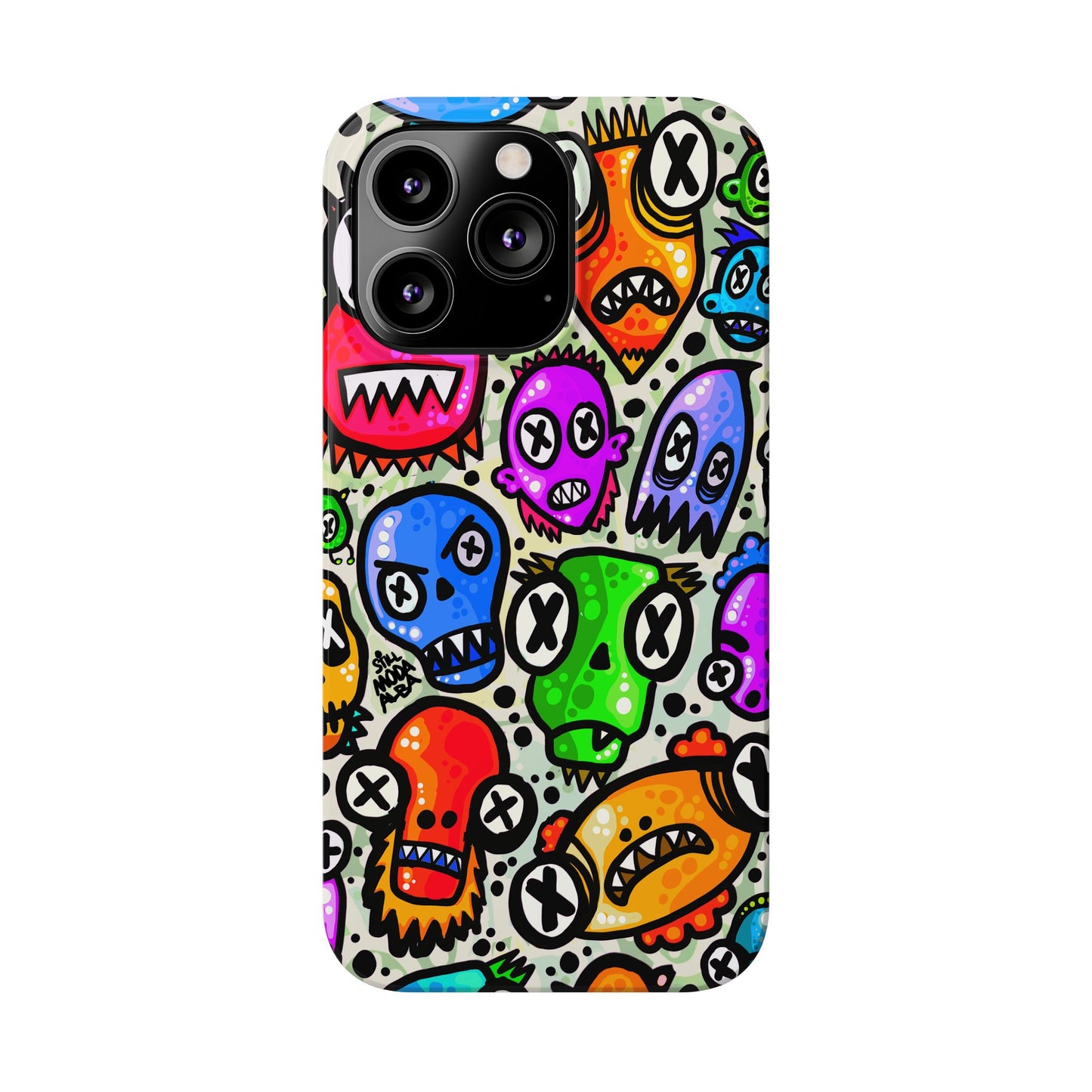 Skulls - Slim Phone Case