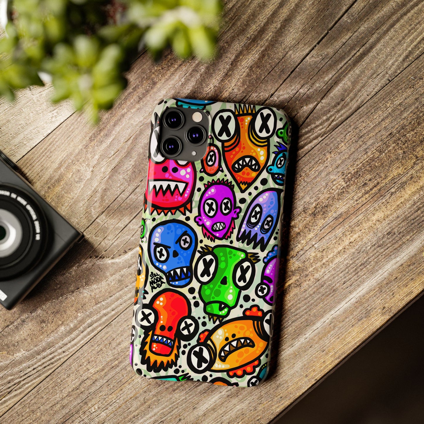 Skulls - Slim Phone Case