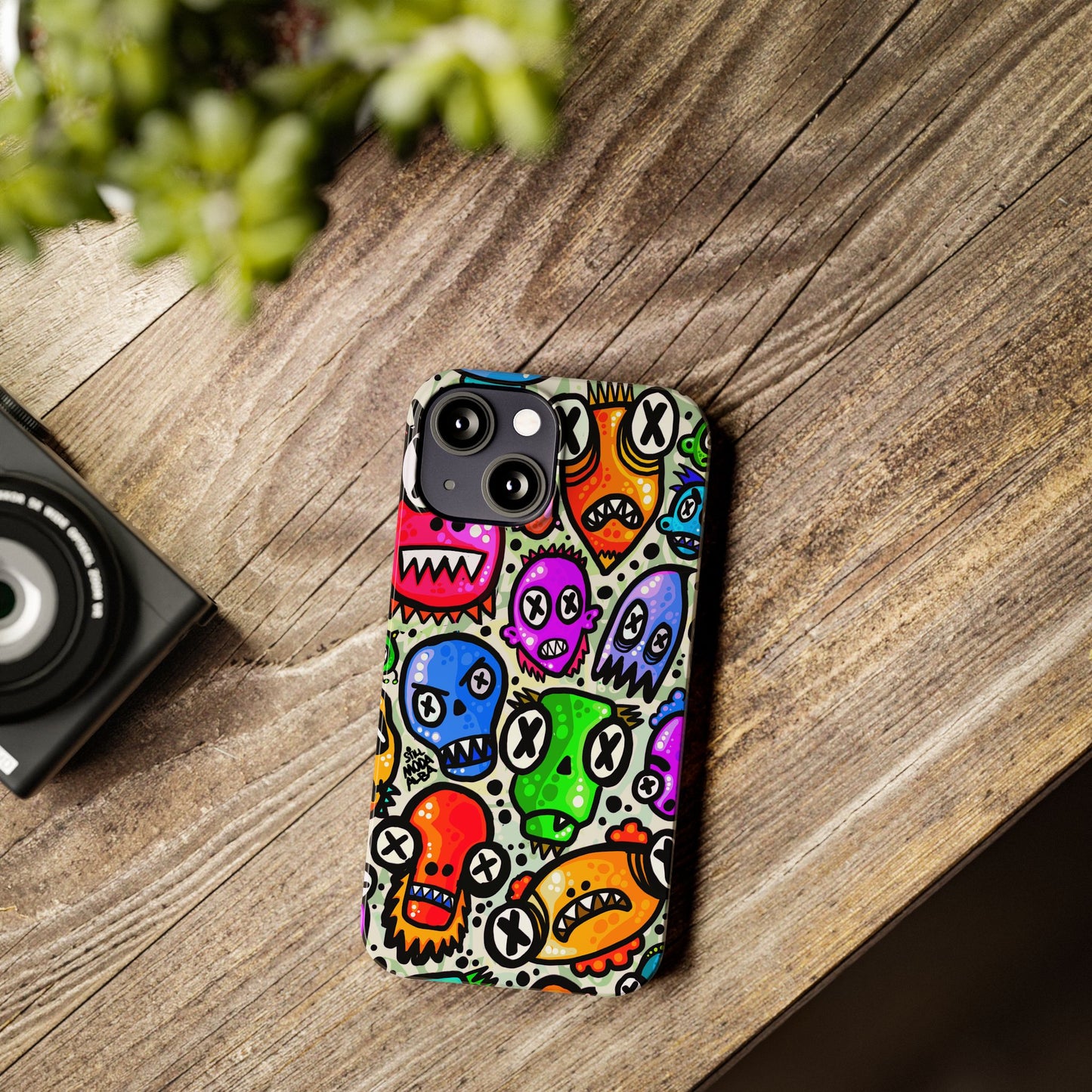 Skulls - Slim Phone Case