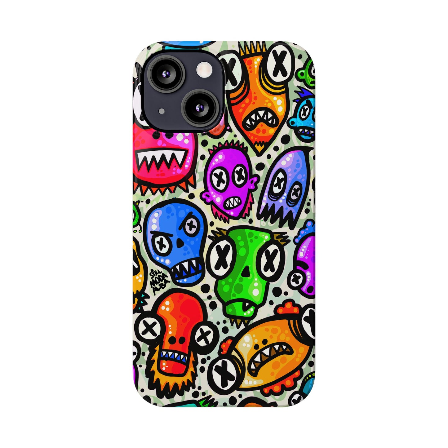 Skulls - Slim Phone Case