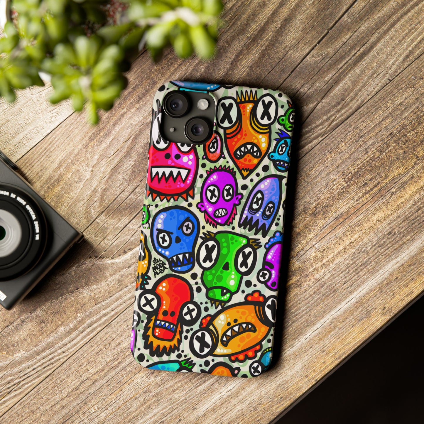 Skulls - Slim Phone Case