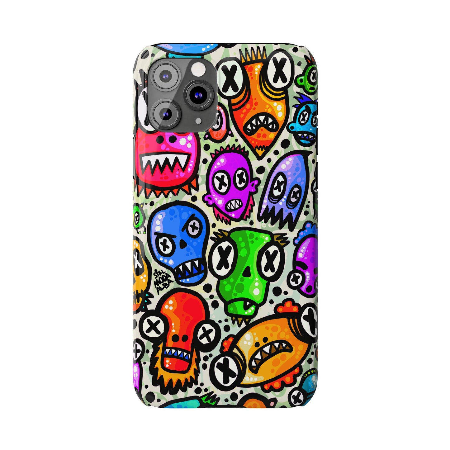 Skulls - Slim Phone Case