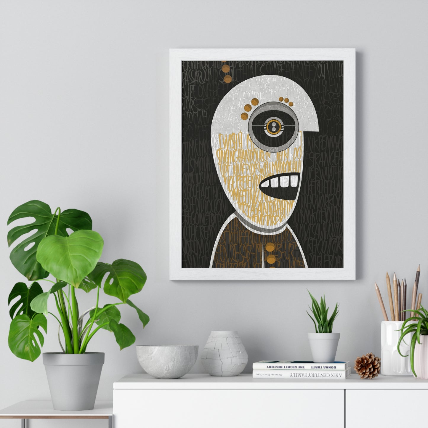 Nigel 99 - Framed Print