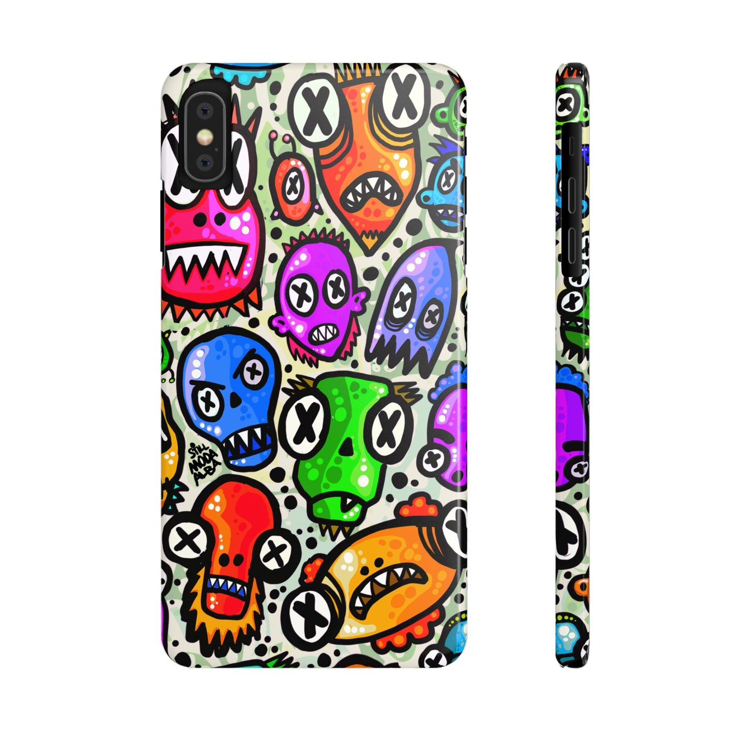 Skulls - Slim Phone Case